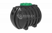 Емкость накопительная для канализации RODLEX-S3000 с горловиной 1000 мм и крышкой в Иваново